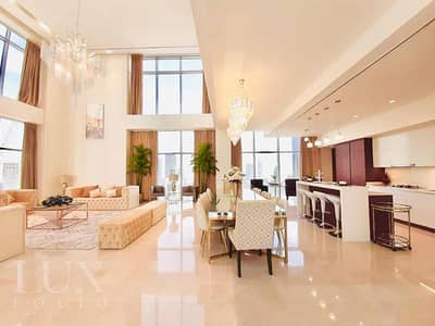 4 Bedroom Penthouse for Rent in Downtown Dubai, Dubai - Luxury Penthouse | Furnished | Maids Room