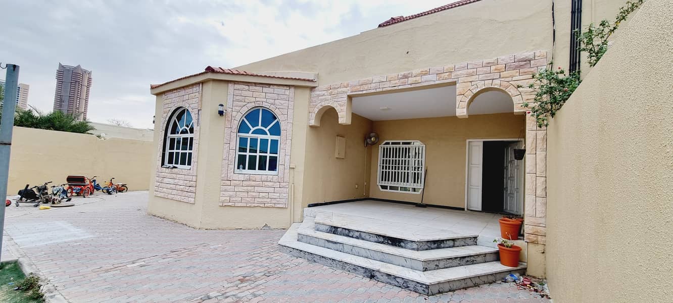 Limited Offer 3 Bedroom Hall Villa  With  Maid Room + 2 Small Room + Kids Play Area  Rent 60k By 6 Payment
