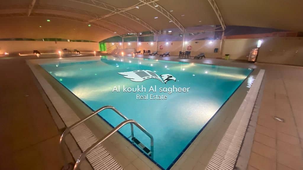 THE BEST BELDING AL NAHDA CHILLAR WITH 5 STAR HEALTH CLUB FREE 2BHK WITH MAID ROOM 42K