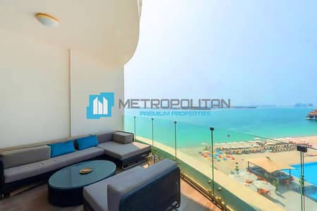 1 Bedroom Flat for Sale in Palm Jumeirah, Dubai - Fully Furnished | Captivating View | Large Balcony