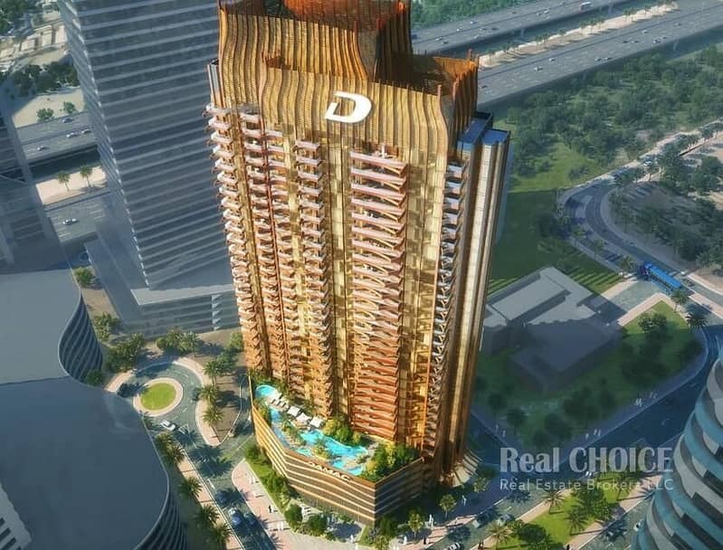 位于迪拜市中心，优雅大厦 1 卧室的公寓 2106000 AED - 6745012