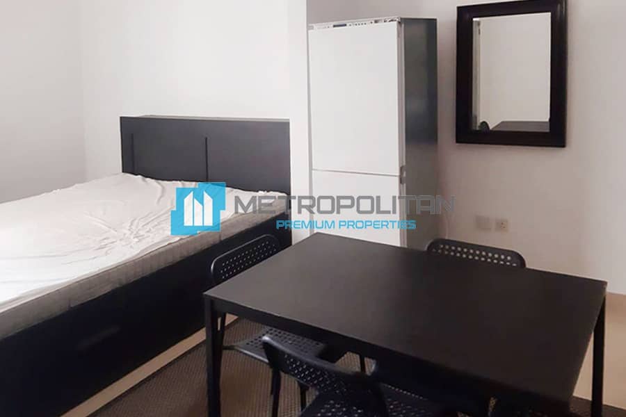 Furnished | Studio in Tower 1 | Spacious Layout
