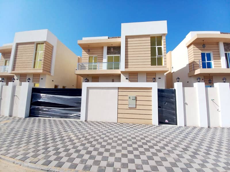 Villa for sale, including registration fees, near the garden, for sale, a modern villa, without down payment, without annual fees
