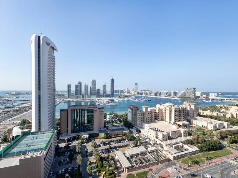 位于迪拜码头，海洋塔楼 2 卧室的公寓 2300000 AED - 6810950