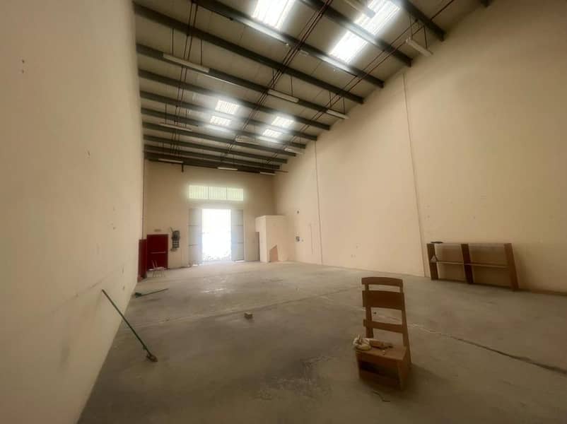 2000 SQFT WAREHOUSE 3 PHASE ELECTRICITY  AL JURF INDUSTRIAL AREA --