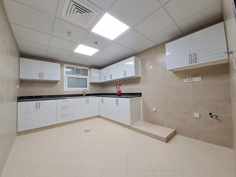 Brand New Two Bedrooms Hall Two Bath Kitchen AT AL Shamkha 40000AED