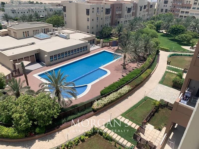 3 Beds+Maid\\\'s|Pool and Park view |Spacious