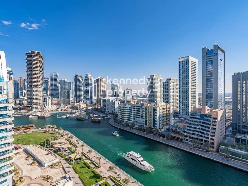 位于迪拜码头，多拉海湾 2 卧室的公寓 150000 AED - 6812824