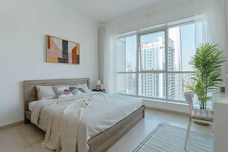 2 Bedroom Apartment for Rent in Jumeirah Lake Towers (JLT), Dubai - Spacious apartment | City view | Picturesque district