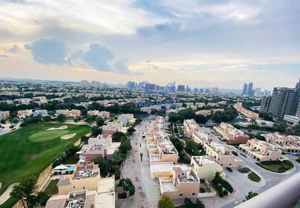Studio for Rent in Dubai Sports City, Dubai - AED 3,167 PER MONTH | FURNISHED BRAND NEW STUDIO | GOLF COURSE VIEW | HIGH FLOOR | BALCONY