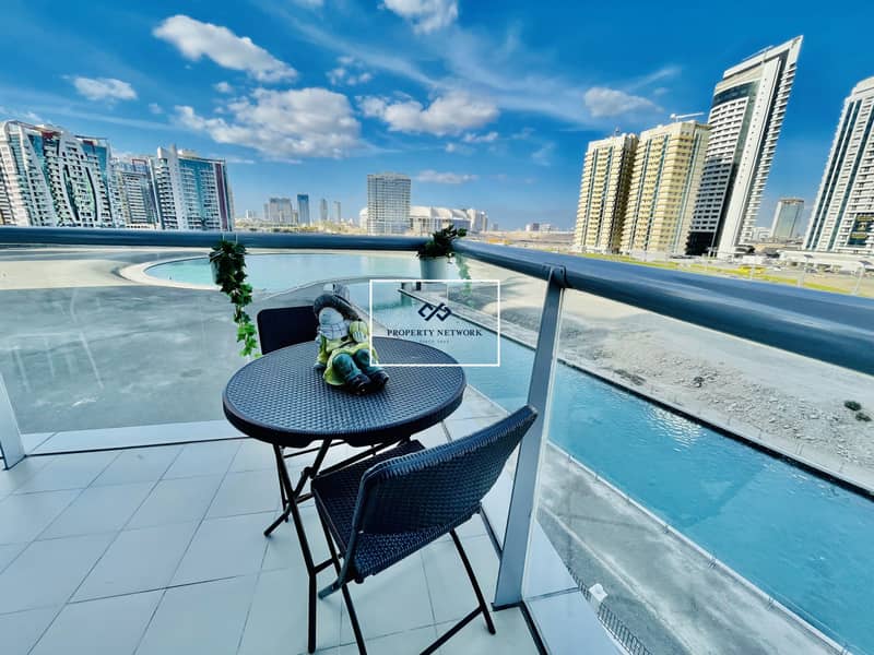 شقة في برج الواحة 1،مدينة دبي الرياضية 2 غرف 68000 درهم - 6815862