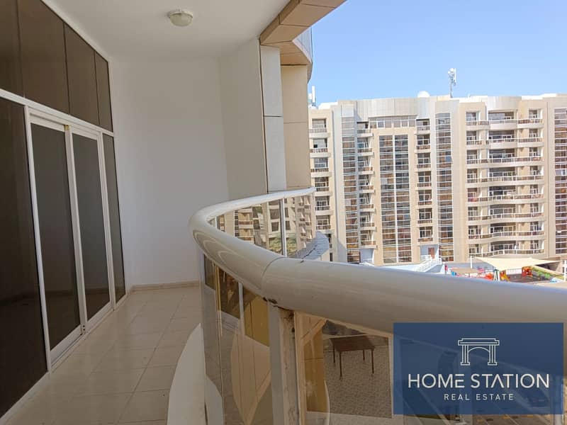 LUXURIOUS 1BHK| TWO BALCONIES|COMMUNITY VIEW