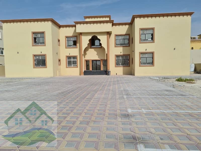 For rent a luxurious and large two-bedroom apartment in a villa in Al Shamkha, near Baniyas Club