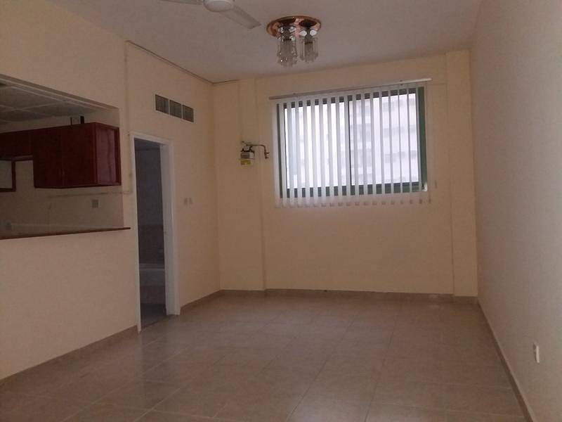 Studio With Balcony 20 k only easy exit to Dubai without salik