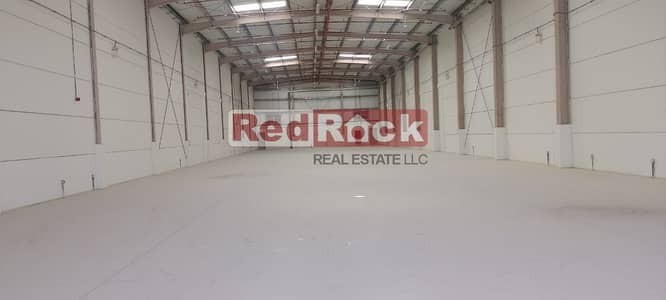 Warehouse for Rent in Dubai Industrial Park, Dubai - Tax Free 20,000 Sqft Warehouse with 168 KW Power