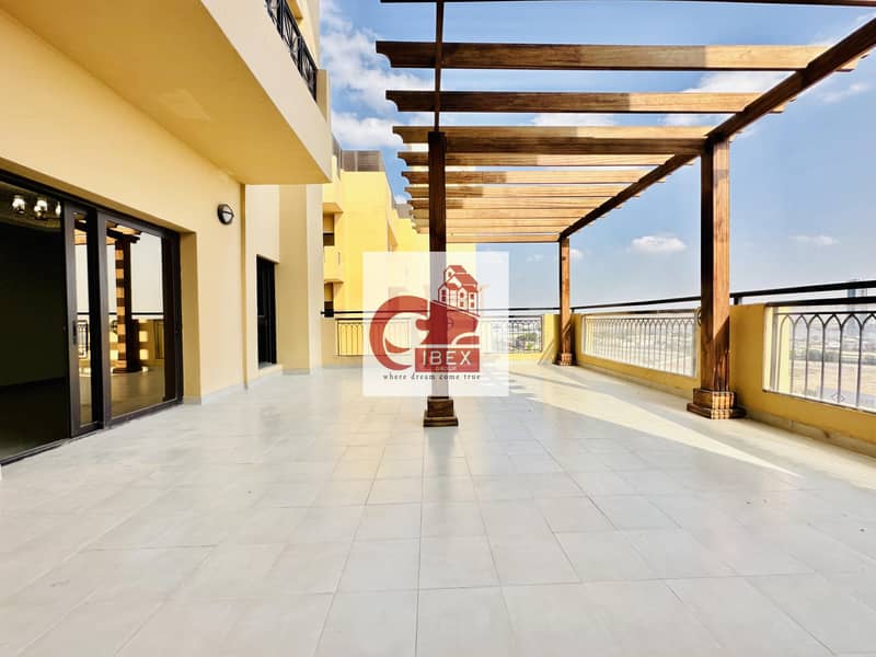 Exclusive Brand New 3 BR  | Huge Terrace + Balconies| Semi Furnished