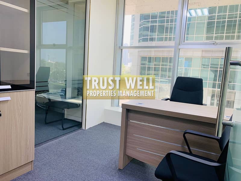 Newly Available Office Space For renewal | located in Al khalidiyah | Alsawari Tower-B | Aed -3000