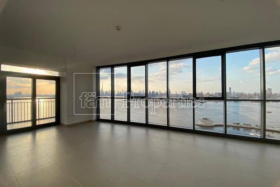 Luxury Apartment With Full Burj & Harbour View