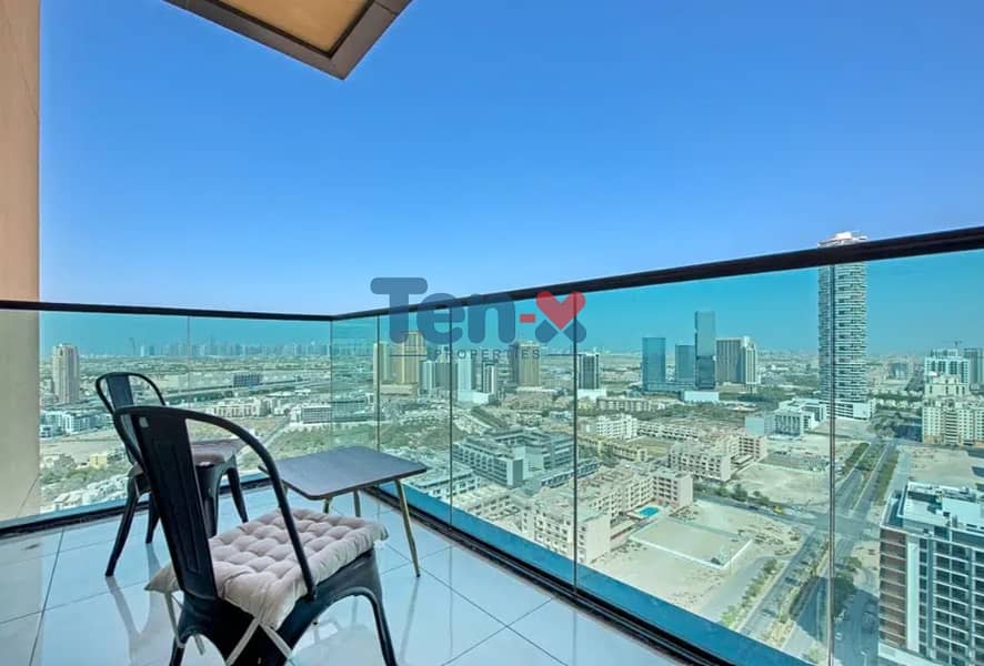 Fully Furnished | Balcony | Higher Floor | Five Hotel View