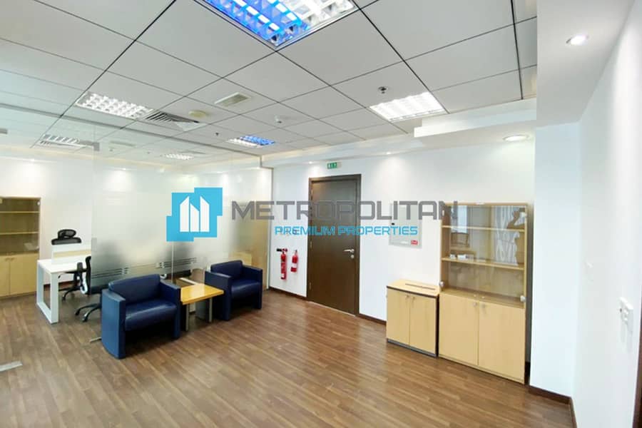 Stunning View | Fitted & Fully Furnished Office