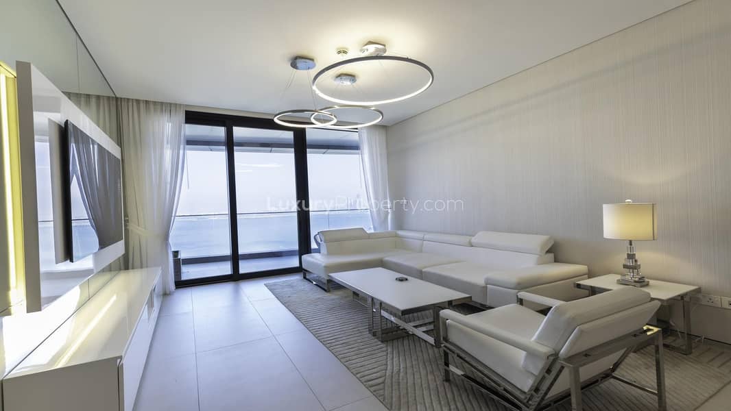 High-End Furnished 2 Beds Apt I  Sea and Ain View