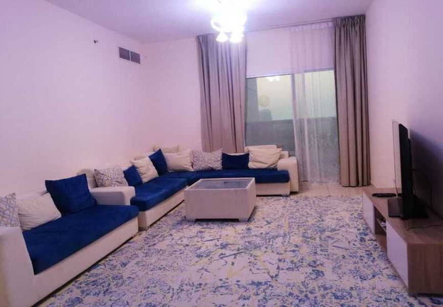 Annual apartment rent, first inhabitant of Orient Tower, large area, Al Bustan area