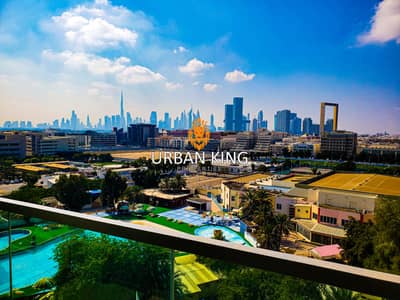 1 Bedroom Apartment for Rent in Bur Dubai, Dubai - Brand New | Fully Down Town View  | 1000 ft Walking Track  | 2 Kids Play Area  + 2 Pools | Close To  Metro Station