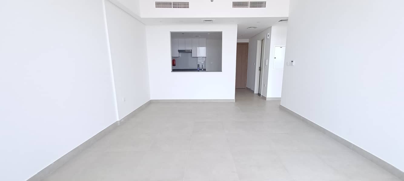 Brand New spacious 1bhk apartment available with semi closed kitchen rent only 45k