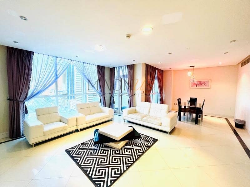 2BR + Maid | Marina View | Fully Furnished