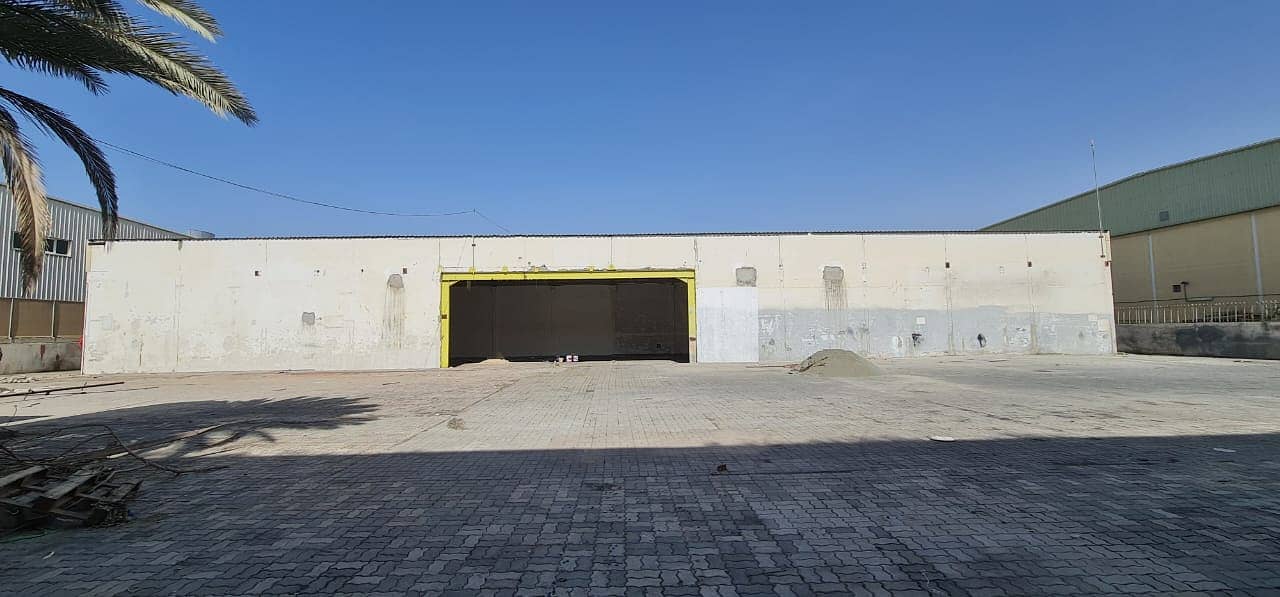 23500 sqft industrial yard with warehouse( 6500 sqft)& labour accommodation