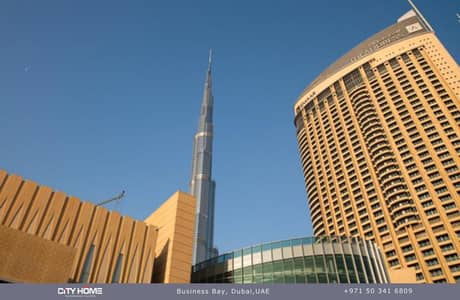 Burj Khalifa View | Largest Studio | Hotel pool