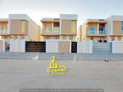 5 Bedroom Villa for Sale in Al Yasmeen, Ajman - Own a villa with a distinctive design, at a very attractive price, in the strongest and most beautiful areas of Ajman, without down payment