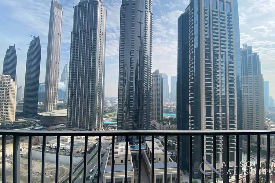 شقة في بوليفارد هايتس برج 1،بوليفارد هايتس،وسط مدينة دبي 2 غرف 185000 درهم - 6830408