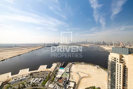 3 Bedroom Apartment for Sale in Dubai Creek Harbour, Dubai - Vacant Apt | Near Top Floor | Creek View