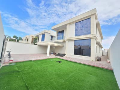 5 Bedroom Villa for Sale in Al Tallah 1, Ajman - رVilla for sale, super deluxe finishing, on Sheikh Ammar Street, freehold for all nationalities