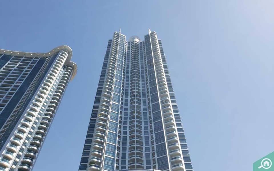 Corniche Tower High Floor With Parking Two Bedroom Apartment