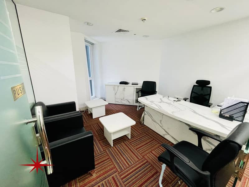 Fitted Office | Higher Floor | Unfurnished | Exclusive