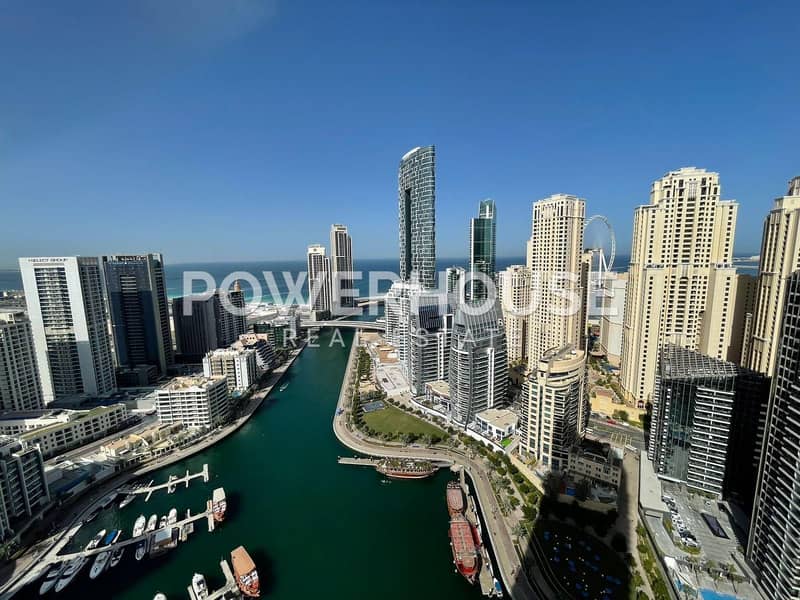 Full Marina and Sea View | Brand new | Spacious 3 BR