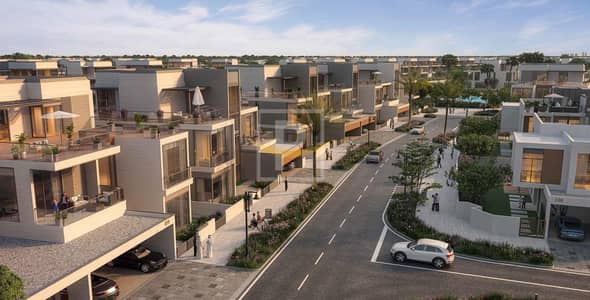 4 Bedroom Townhouse for Sale in Dubai South, Dubai - Direct Access to Crystal Lagoon | Easy Payment Plan