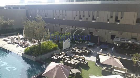 Studio for Sale in Business Bay, Dubai - Near Metro & Down town Pool view Perfect Large Furnished studio