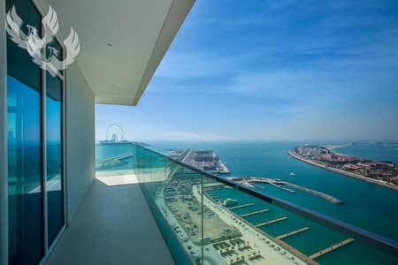 2 Bedroom Flat for Rent in Dubai Harbour, Dubai - Panoramic Sea View | Private Beach | White Goods