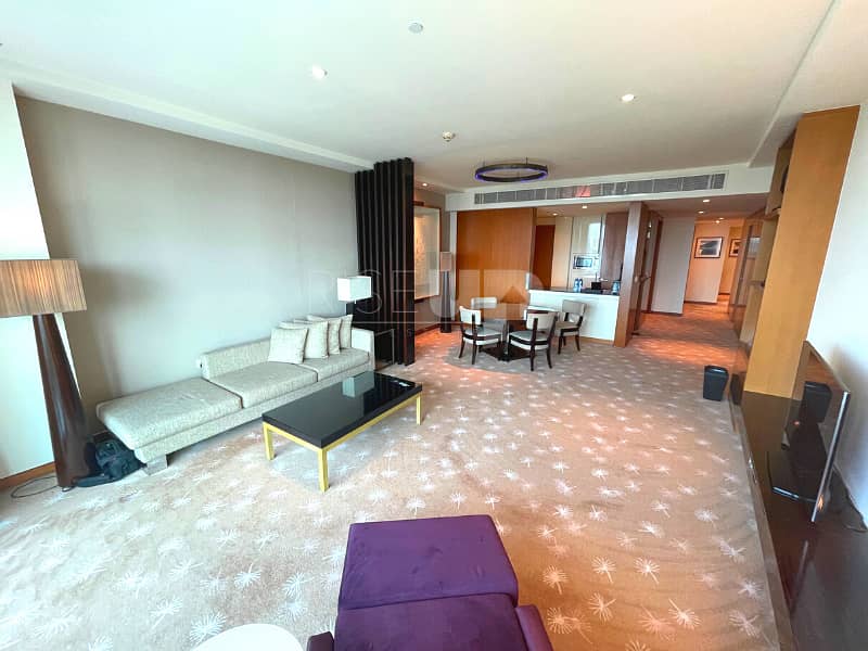 位于迪拜节日城，马尔萨广场，洲际公寓套房 3 卧室的酒店式公寓 318500 AED - 6837139