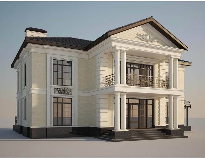 BRAND NEW MODERN VILLA IN WARQAA (6bed+hall+living +dining+maids room)