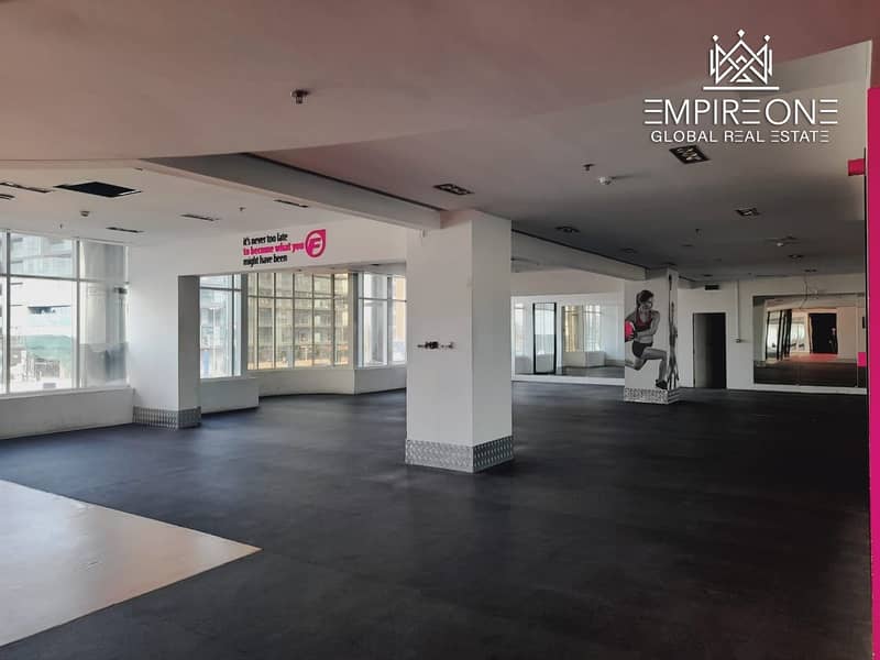 Fitted Gym Space I Main Sheikh Zayed Road I Close to Metro