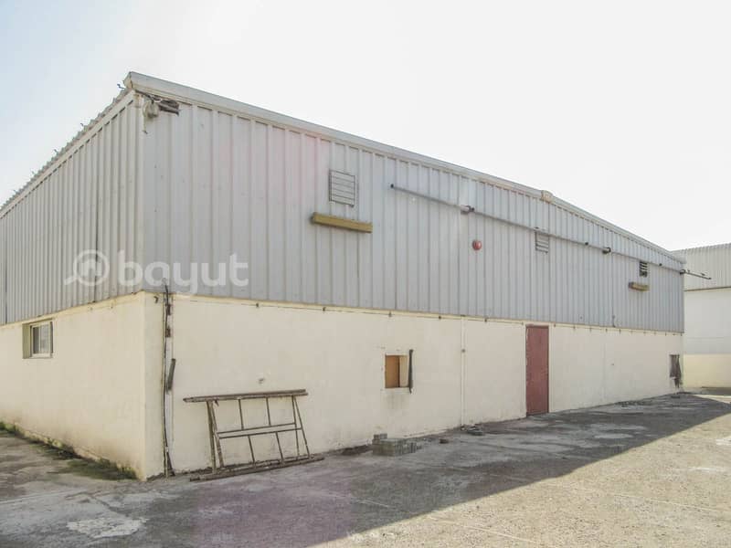 Warehouse with office -M Floor  for Rent- Ras Al khor-2 -NO COMMISSION-  One month grace **Directly from Landlord**6CHQ