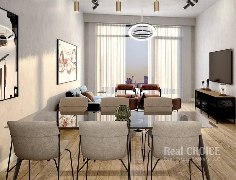 Miami -Themed 1BR Apartment | Modern & Stylish | Best Investment