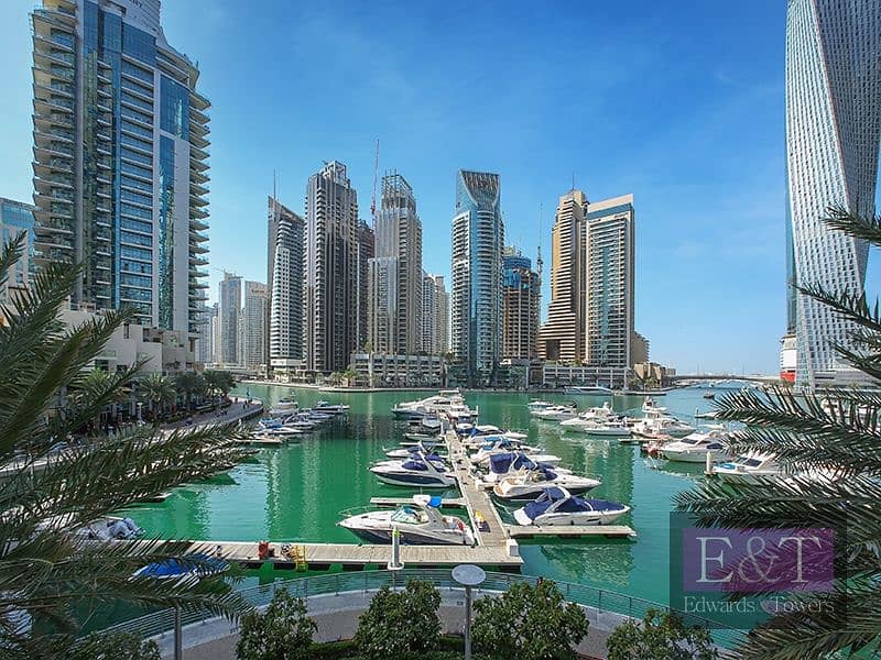 位于迪拜码头，迪拜滨海大厦（怡玛6号大厦），阿尔安巴尔大厦 4 卧室的别墅 580000 AED - 6842060