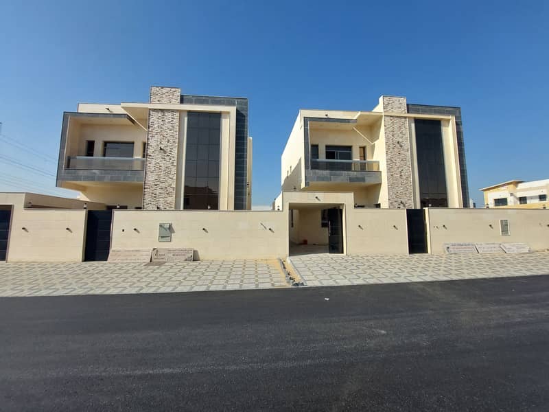 For sale in front of Rahmaniya, Sharjah - own an excellent finishing villa, freehold for life