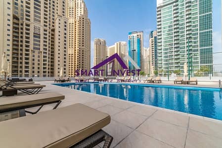 2BR Apt for rent in Dubai Marina, Marina Wharf 2 for AED 105K/Yr