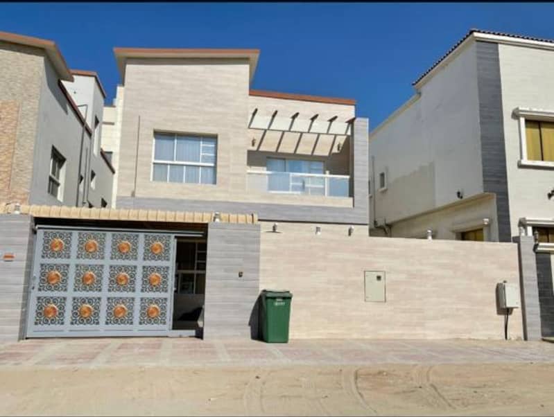 New villa for rent in Al Yasmeen, Ajman, five master rooms